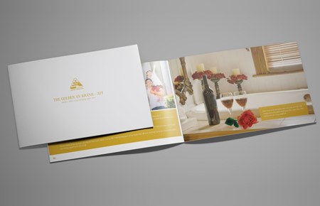 Thiết kế brochure Golden An Khánh