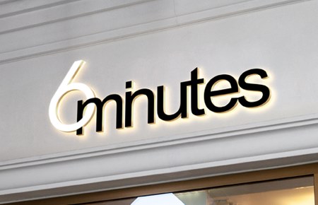 Thiết kế logo chuỗi cửa hàng thời trang 6minutes