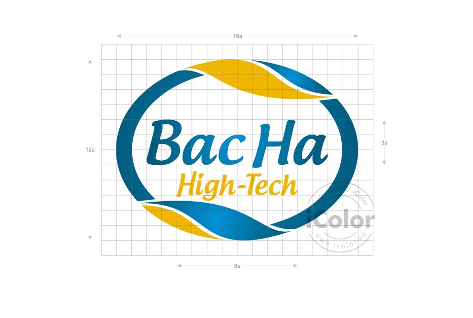 Thiết kế logo Công ty CP Bắc Hà Hightech