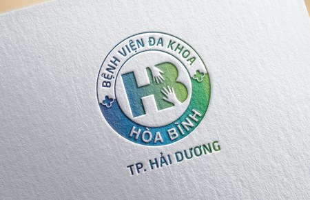 Thiết kế logo Bệnh viện Hòa Bình – Hải Dương