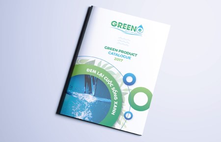Thiết kế catalog máy lọc nước GreenO
