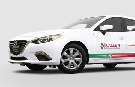 Thiết kế bộ nhận diện công ty cung ứng nhân lực KAIZEN