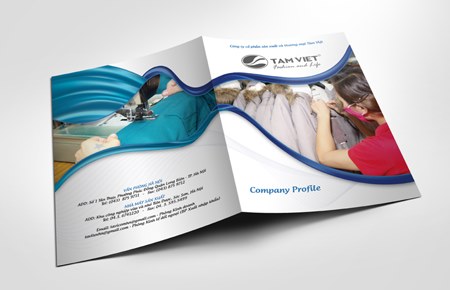 Thiết kế profile | hồ sơ năng lực Công ty CP SX & TM Tâm Việt
