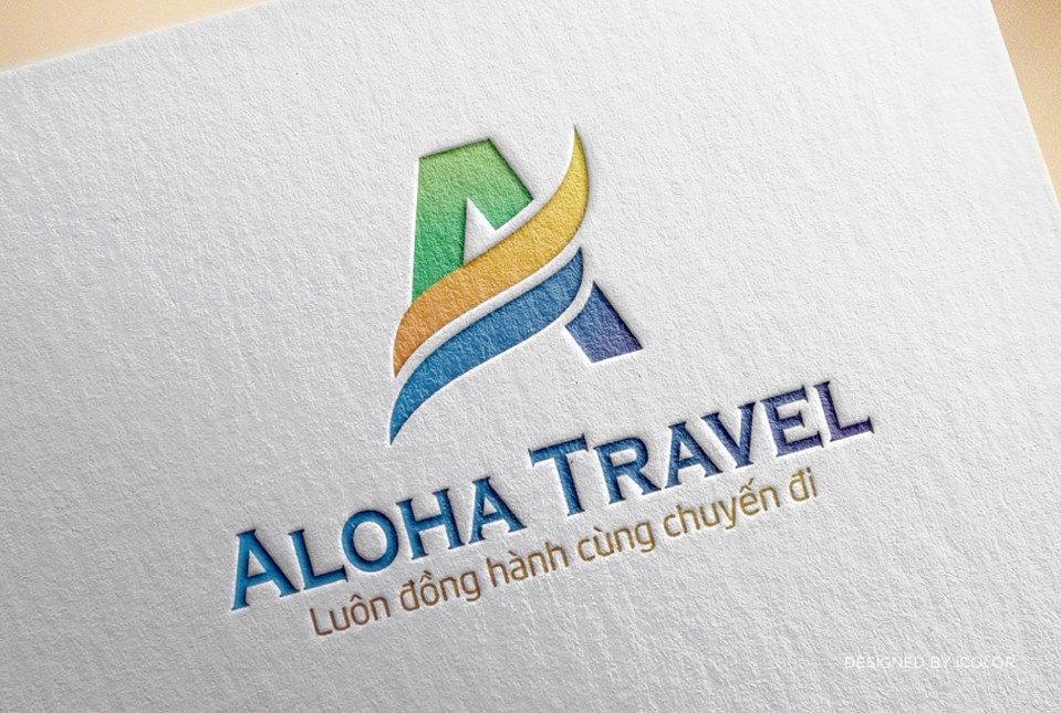 Thiết kế logo CT DTTM và Du lịch ALOHA