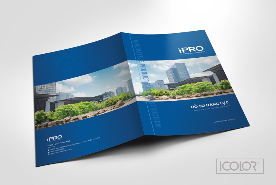 Thiết kế profile | Hồ sơ năng lực công ty IPRO