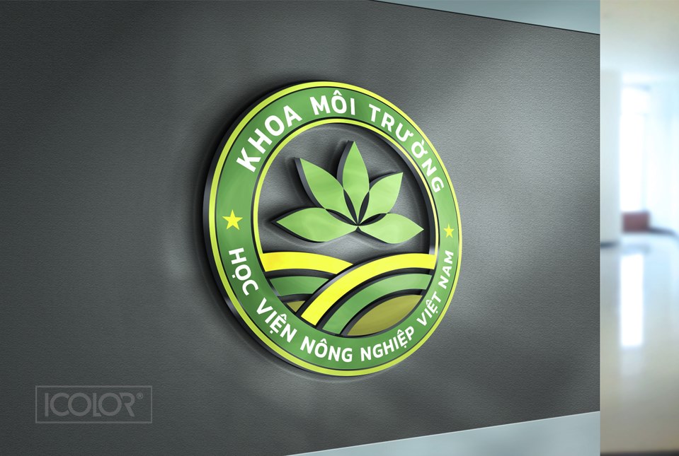 Thiết kế logo Khoa Môi trường – Học viện Nông nghiệp Việt Nam
