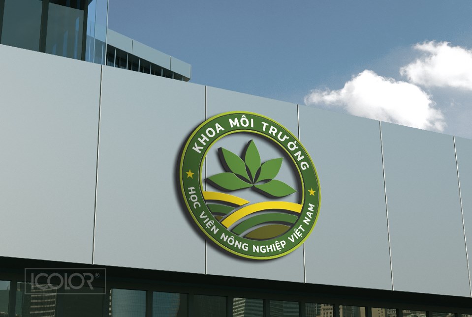 Thiết kế logo Khoa Môi trường – Học viện Nông nghiệp Việt Nam