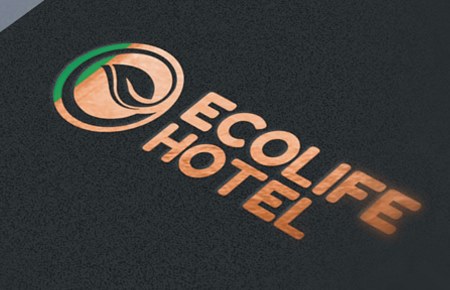 Thiết kế logo khách sạn Ecolife Hotel