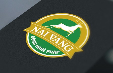 Thiết kế logo Thức ăn chăn nuôi Nai vàng