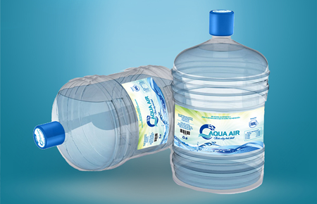 Thiết kế bao bì nhãn bình nước Aqua Air