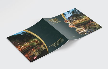 Thiết kế catalog Nhà hàng Sen Tây Hồ