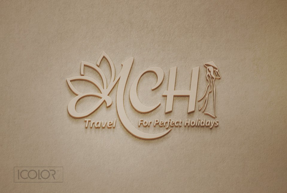 Thiết kế logo CT Du lịch quốc tế ACHI