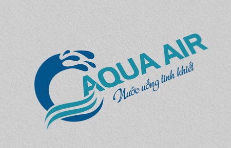 Thiết kế thương hiệu nước uống Aqua Air