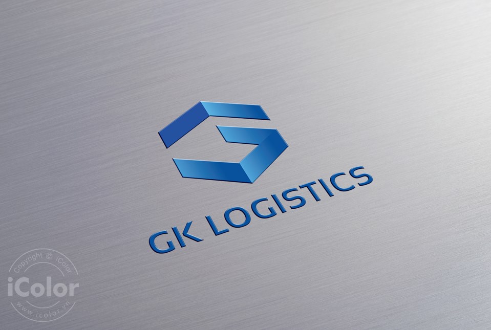 Thiết kế logo Công ty GK LOGISTICS