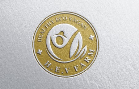 Thiết kế logo sản phẩm Trà H-E-V
