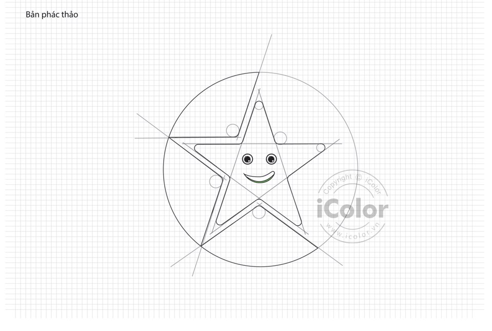 Thiết kế logo Shop thời trang Kids Green Star
