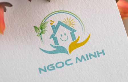 Thiết kế logo Công ty xây dựng Ngọc Minh