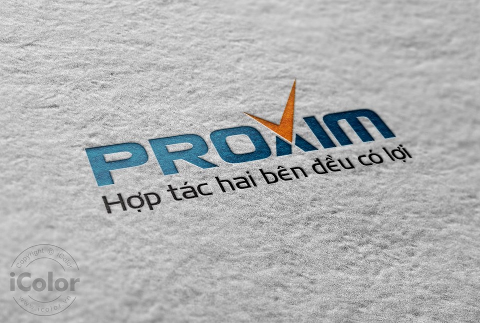 Thiết kế logo Công ty Cổ Phần Proxim