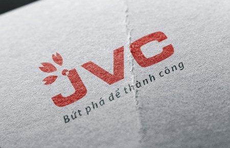 Thiết kế logo CTCP Đầu tư TM Quốc tế JVC
