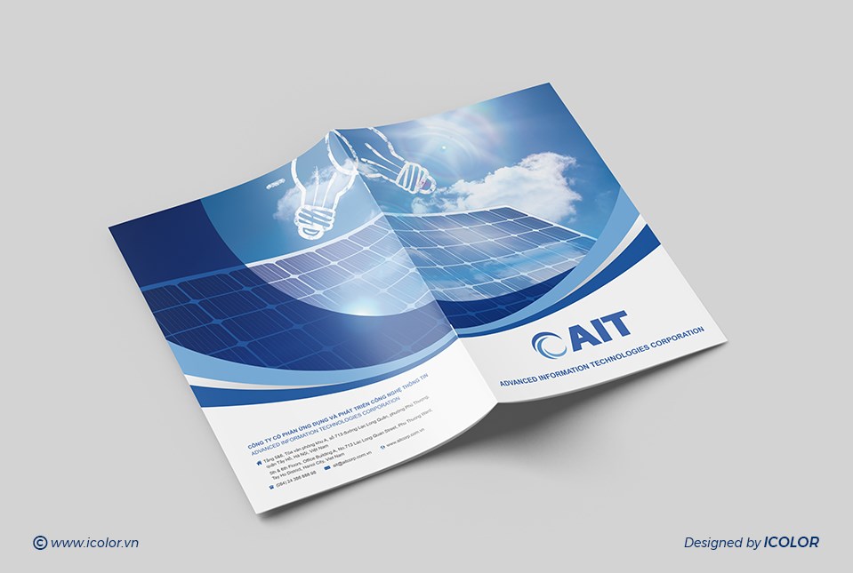 Thiết kế profile | Hồ sơ năng lực CTCP Ứng dụng và PT CNTT