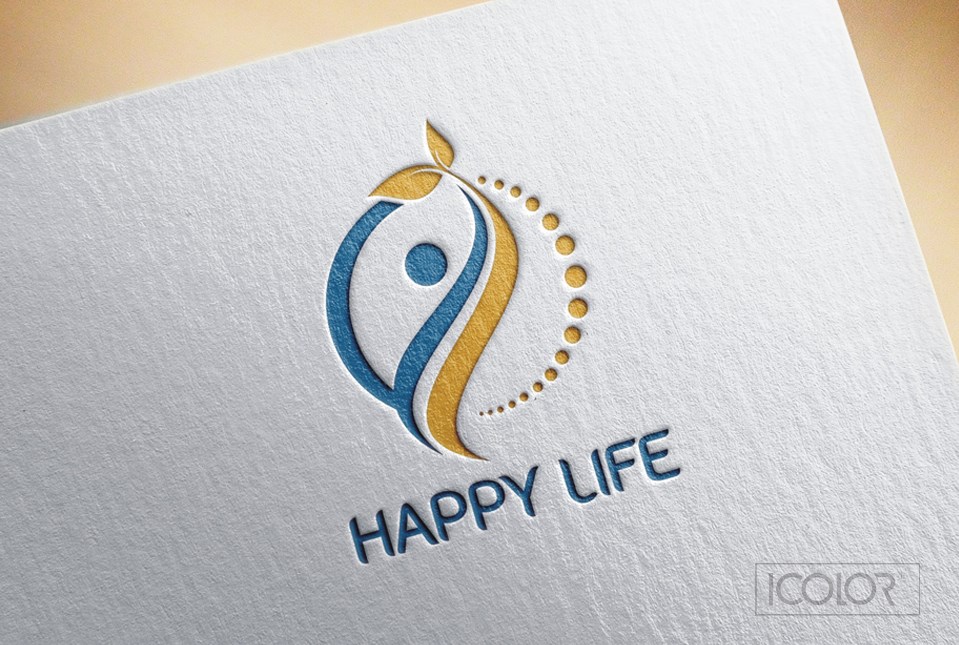 Thiết kế logo Trung tâm Happy Life