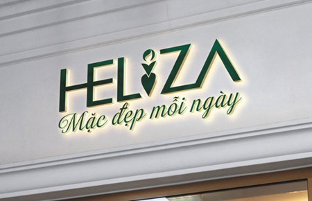 Thiết kế logo Thời trang Heliza