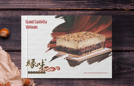 Thiết kế Catalogue Thương hiệu Grand Castella Royal Tea