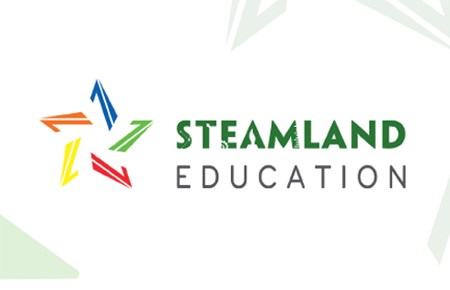 Thiết kế logo Trung tâm Tiếng anh SteamLand