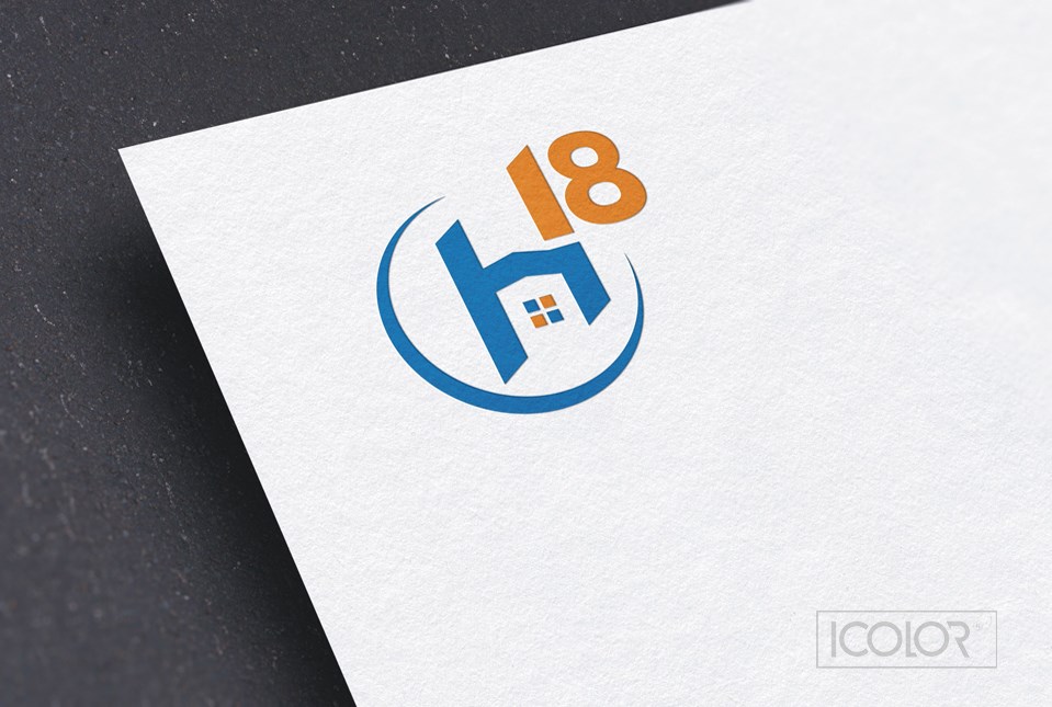 2021 Thiết kế logo công ty cổ phần Đầu tư H18