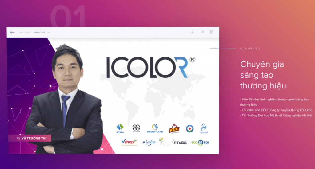 Chân dung Founder – CEO Công ty Truyền thông ICOLOR