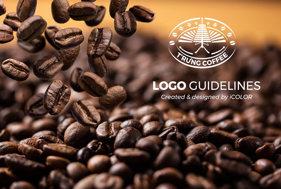 Thiết kế logo T'rưng Coffee 2021