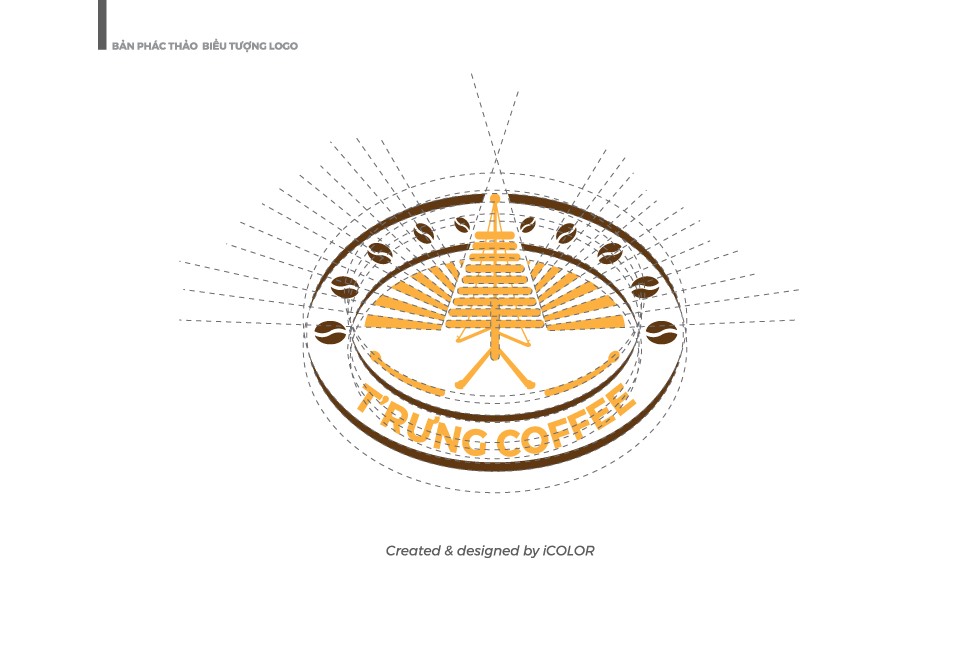 Thiết kế logo T'rưng Coffee 2021