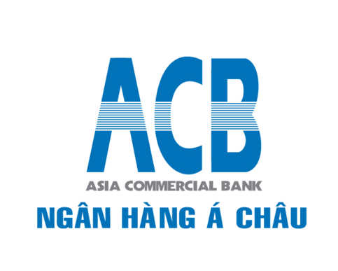 Logo cũ của ngân hàng Á Châu có mười hai gạch trắng kẻ ngang nằm ở trung tâm ba chữ ACB. Các vạch trắng này biểu trưng cho dòng luân chuyển tiền tệ trong các hoạt động ngân hàng. Điều này thể hiện mục tiêu cân bằng tài chính trong suốt mười hai tháng trong năm của ACB. Đây cũng là ước muốn các hoạt động kinh doanh này diễn ra thuận lợi.