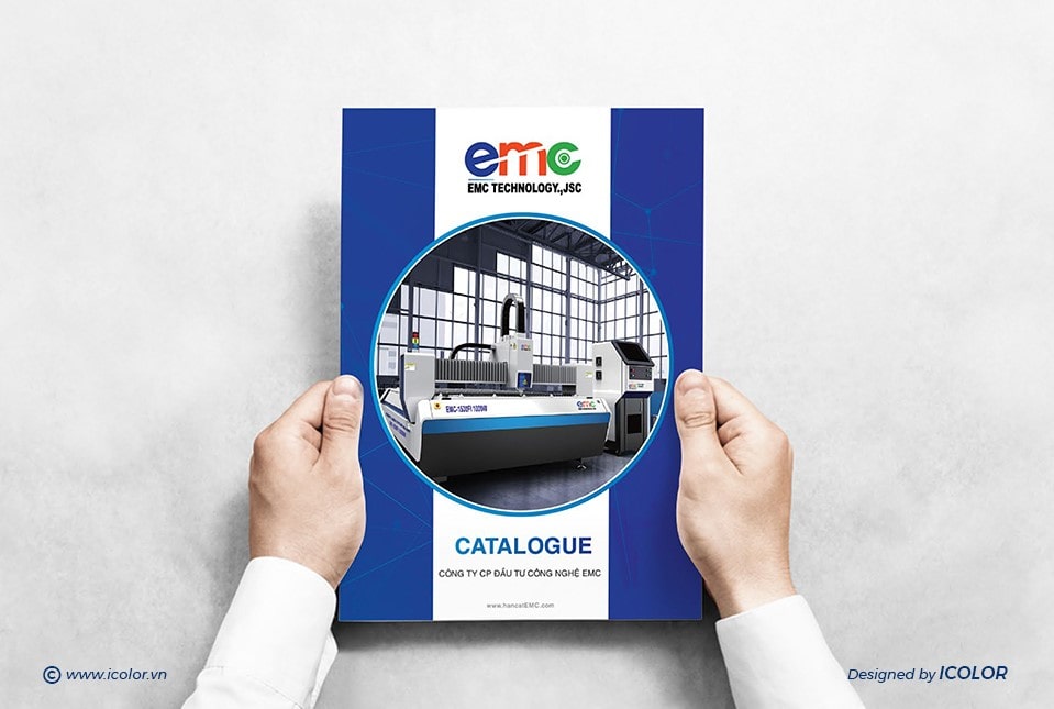 Thiết kế catalogue CTCP Đầu tư Công nghệ EMC