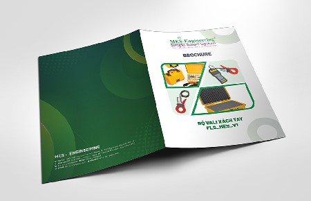 Thiết kế Brochure Công ty Mes Engineering