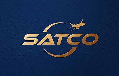 Thiết kế logo Công ty Hàng không Miền Nam (Satco)