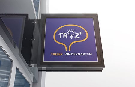 Thiết kế logo Trường mẫu giáo đặc biệt Triz