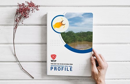 Thiết kế profile Viện sinh thái và Bảo vệ công trình Wip