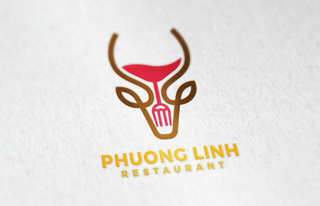 Thiết kế logo Nhà hàng Phương Linh Restaurant