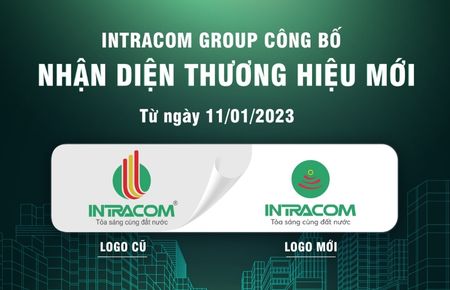 intracom group thay đổi nhận diện thương hiệu mới