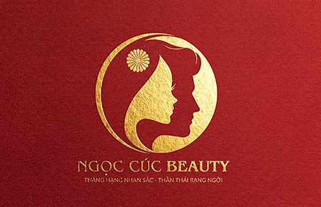 Thiết kế logo thương hiệu Ngọc Cúc Beauty