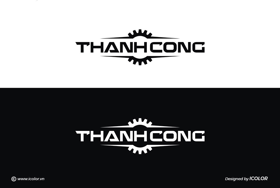 Dự án thiết kế logo cơ khí Thành Công | iColor Branding