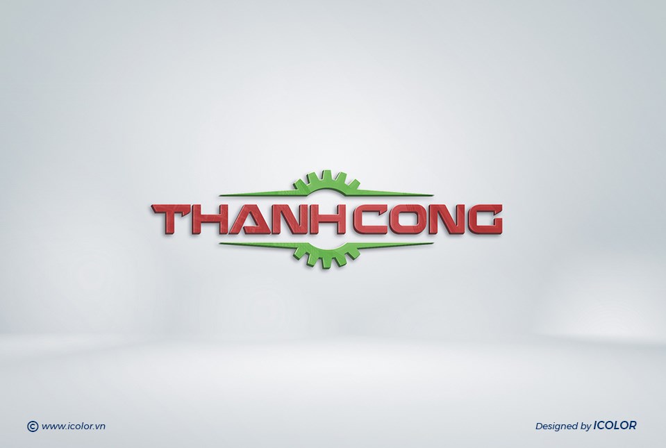 Dự án thiết kế logo cơ khí Thành Công | iColor Branding
