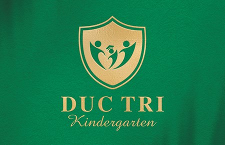 Thiết kế logo Trường mầm non Đức Trí Thiết kế logo Trường mầm non Đức Trí