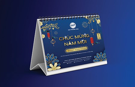 Thiết kế lịch để bàn độc quyền Công ty Huy Phong Vina