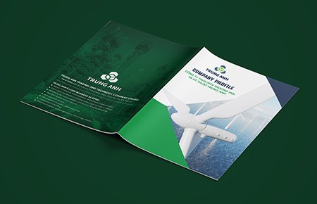 Thiết kế profile công ty Trung Anh
