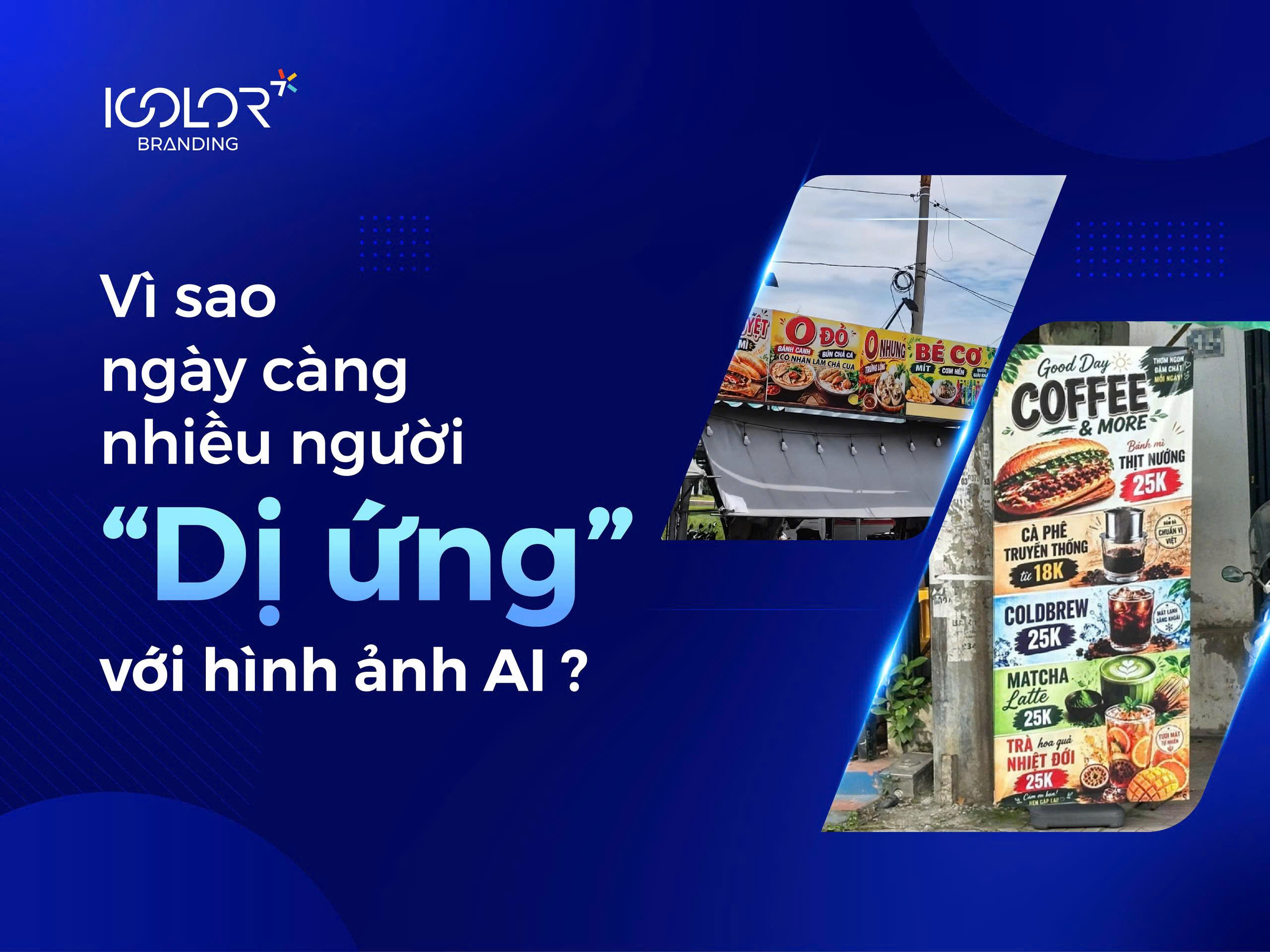 AI trong thiết kế thương hiệu: Khi khách hàng bắt đầu “dị ứng” với hình ảnh có mùi AI