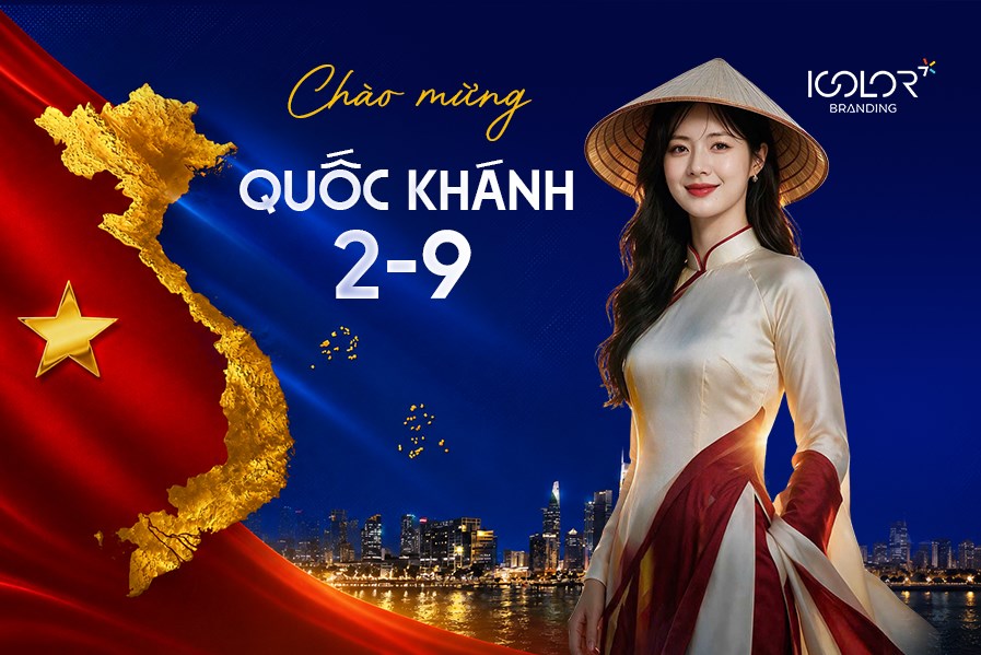 iColor Branding Thông Báo Nghỉ Lễ Quốc Khánh 2/9